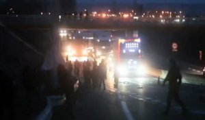 Calais : affrontements après le début du démentèlement de la jungle