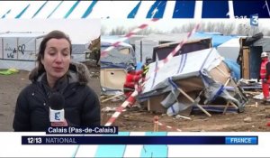Calais : le démantèlement du camp se poursuit