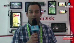 la minute MWC S03E20 : SanDisk UHS-II : des cartes SDXC trois fois plus rapides en lecture