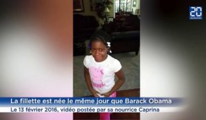 Obama répond à une fillette qui pleure son départ de la Maison Blanche