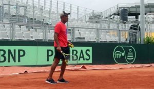 Coupe Davis 2016 - Quand Yannick Noah reprend la raquette !