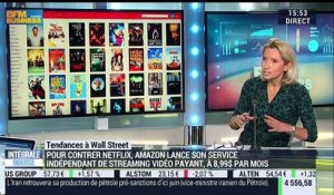 Les tendances à Wall Street: Amazon lance son service indépendant de streaming vidéo payant pour contrer Netflix - 19/04