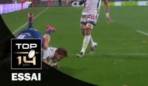 TOP 14 – Grenoble – Clermont : 12-45 – Essai David STRETTLE (CLE) – J17 – saison 2015-2016