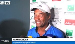 Coupe Davis : Noah chauffe les journalistes