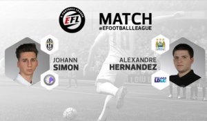 eSport - EFL : Match Simon vs Hernandez