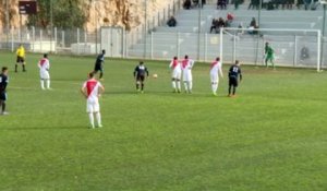 U19 National - Monaco 1-1 OM : le but de Housseine Zakouani (26e sp)