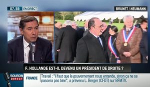Brunet & Neumann : François Hollande est-il devenu un président de droite ? - 08/03