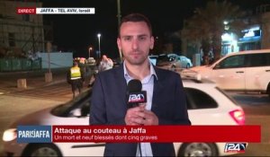 Le terroriste de l'attaque de Jaffa serait un homme  Palestinien