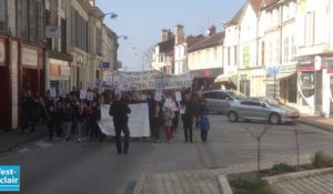 Près de 700 personnes marchent pour l'emploi à Bar-sur-Aube