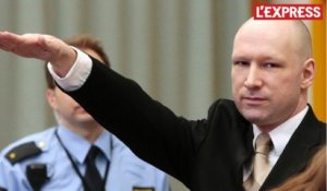 Norvège: le salut nazi d'Anders Breivik