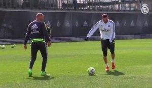 L'entraînement particulier de Zidane pour Benzema