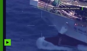 L’Argentine coule un navire chinois pour avoir «pêché illégalement» dans ses eaux