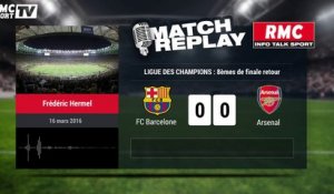 Barcelone - Arsenal : Le Goal Replay avec le son RMC Sport