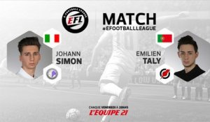 eSport - EFL : Match Simon vs Taly