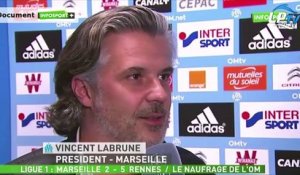 La réaction de Labrune après OM-Rennes