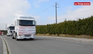 Rennes. Transporteurs routiers : le dumping social dénoncé