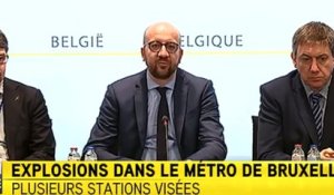 Charles Michel, Premier ministre belge : "Moment de tragédie, moment noir" pour la Belgique