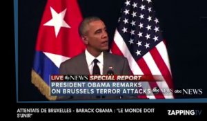 Attentats de Bruxelles – Barack Obama : "Le monde doit s'unir"