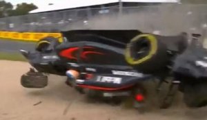Le crash spectaculaire de Fernando Alonso au Grand Prix d’Australie
