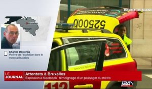 Charles Declercq, victime de l'explosion dans le métro à Bruxelles