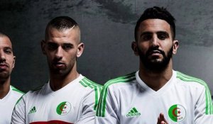 Les nouveaux maillots de l'Algérie dévoilés !