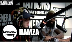 Hamza - Interview (Live des studios de Generations)