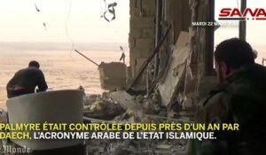 L'armée syrienne reprend la cité antique de Palmyre