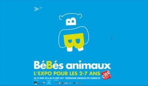 Bande-annonce de l'exposition "BéBés animaux"