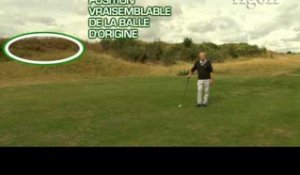 Règles de Golf : La balle provisoire