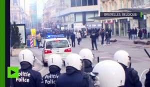 La cérémonie de recueillement à Bruxelles tourne à l’émeute