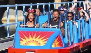 Russell Wilson et Ciara s'amusent à Disneyland