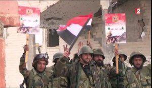 Le drapeau syrien flotte à nouveau sur Palmyre