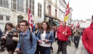 200 manifestants contre la loi travail à Bar-sur-Aube