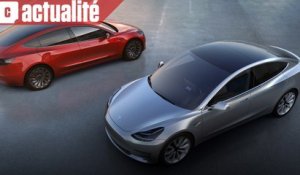 Elon Musk dévoile la Tesla Model 3