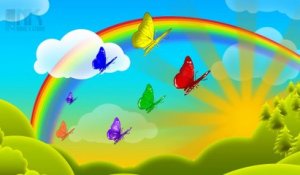 Animated Song | The Rainbow Colors | Nursery Rhymes | Kids Song