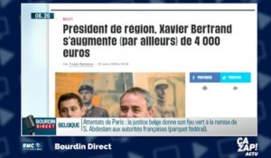 Xavier Bertrand  s'offre une augmentation de 4 000 euros par mois