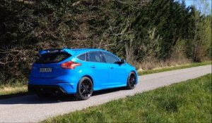 2016 Ford Focus RS 350 (mkIII) acceleration test launch and drive