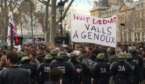 "Nuit debout" : encore des centaines d'occupants pacifiques place de la République