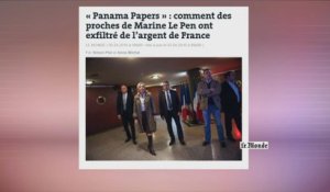 Des proches de Marine Le Pen visés par les "Panama Papers"