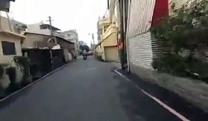 Road Rage de motards à Taiwan