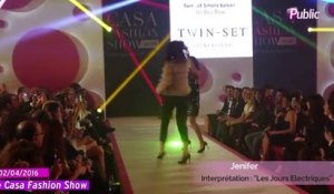 Exclu Vidéo : "Je Danse", "Les Jours Électriques"... Jenifer a tout donné au Casa Fashion Show !