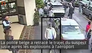 Attentats de Bruxelles : images inédites de « l’homme au chapeau », le suspect n°1