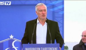 Deschamps : "Clairefontaine, c'est la maison du football français"