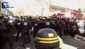 Manifestations : accusée de violence, la police riposte