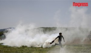 La police macédonienne tire des gaz lacrymogènes sur les migrants