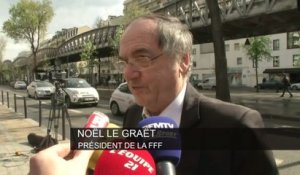 Foot - Affaire - Bleus : Noël Le Graët s'exprimera dans la soirée sur le cas Benzema