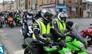 Deux cents motards ardennais en colère à Charleville-Mézières