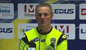 Réaction d'Albert Cartier après FC Sochaux-Montbéliard - Stade Brestois 29