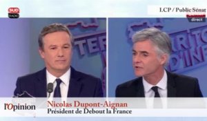 Nicolas Dupont-Aignan : « Les Français ont compris que Hollande ne servait à rien »