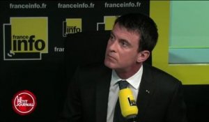 La réaction de Manuel Valls devant les images de la gifle de Joey Starr